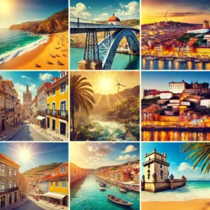 Descobre os melhores destinos para viajar em Portugal no verão! Da costa dourada do Algarve às paisagens exuberantes dos Açores, planeia já as tuas férias! ☀️🇵🇹