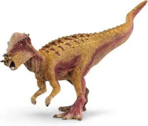 Figura realista de Paquicefalossauro em PVC pintado à mão, dinossauro com crânio espesso em forma de cúpula
